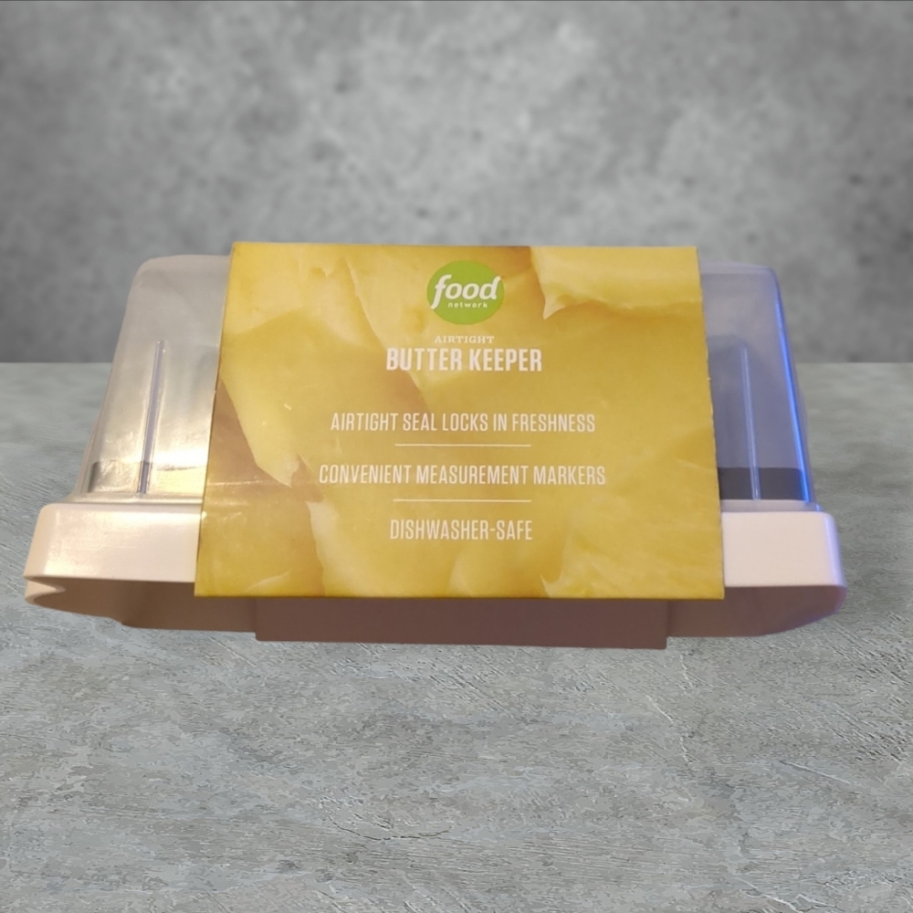 8️⃣NWT Food network plastic butter keeper